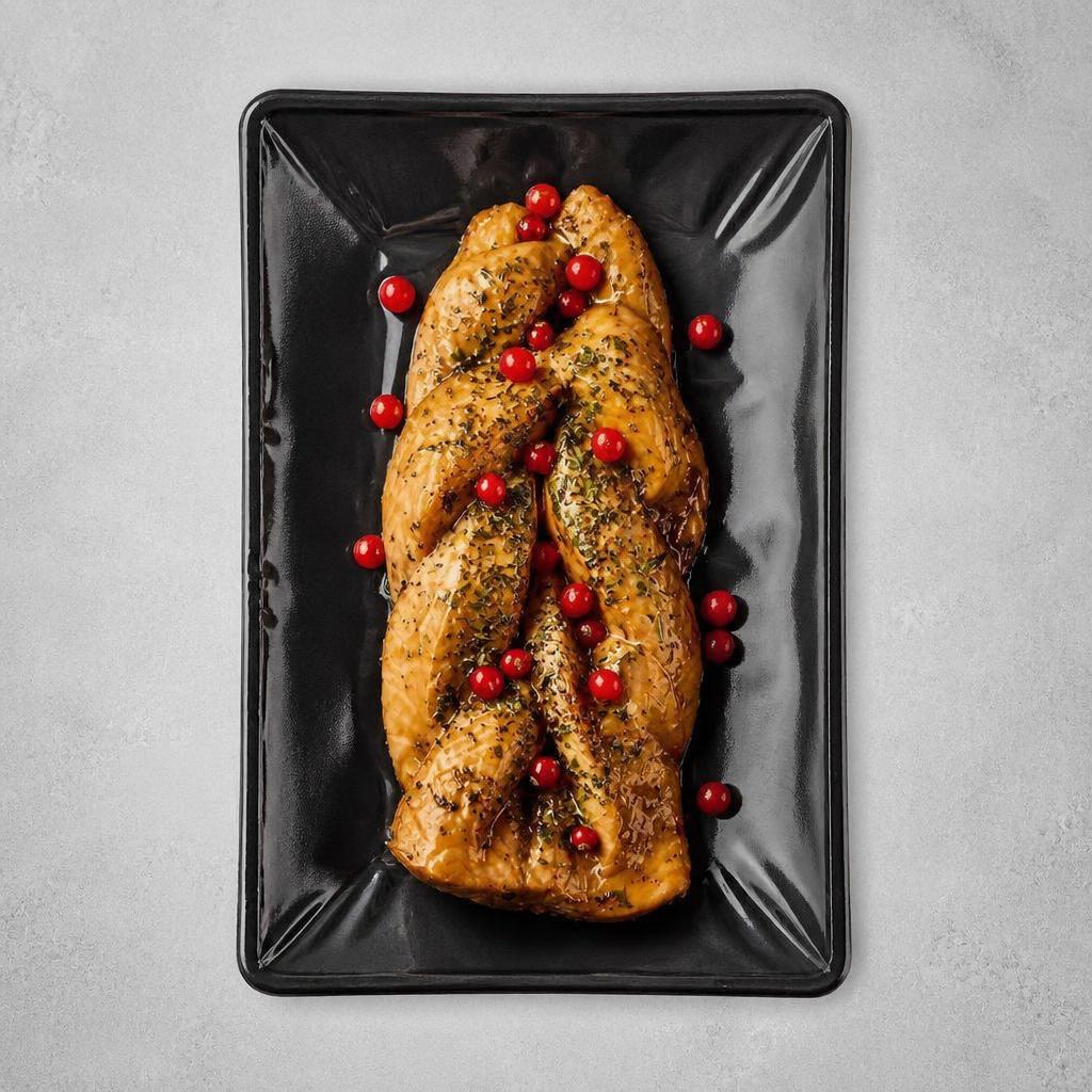 54. Tesco Finest Scottish Salmon Plait 840g (Serves 6)