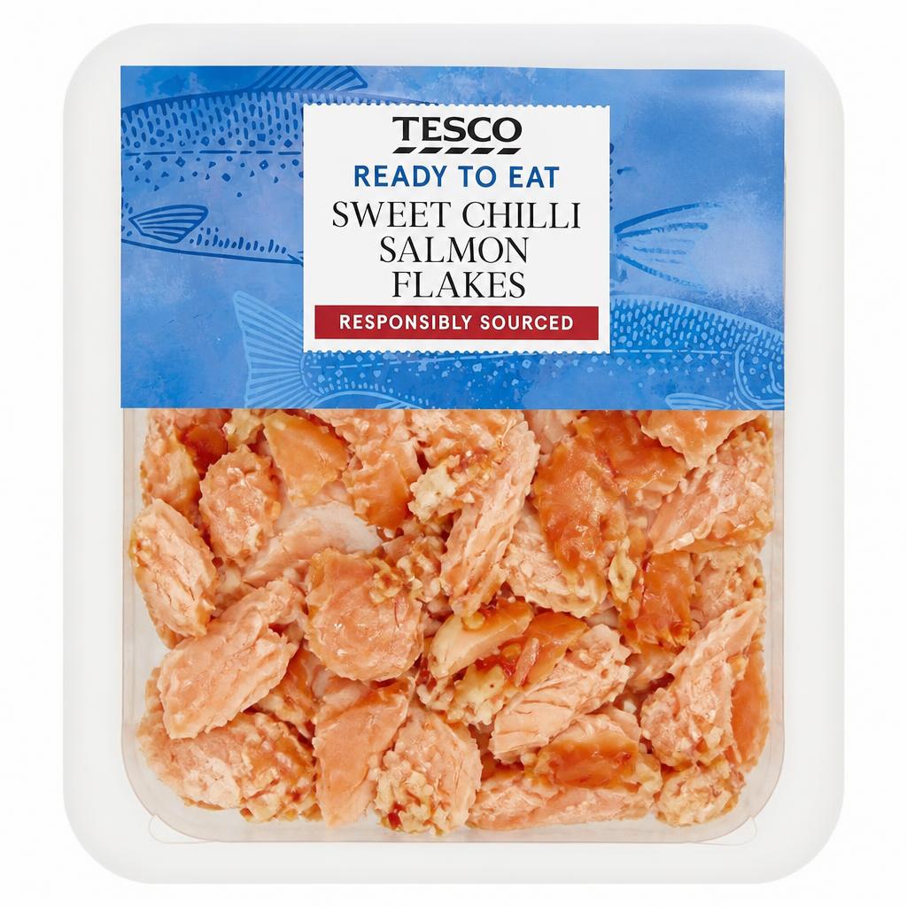 Tesco Sweet Chilli Salmon Flakes 80G