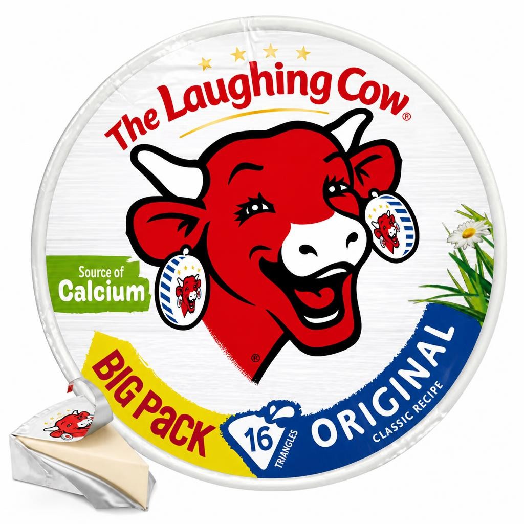 The Laughing Cow Original Cheese Spread Triangles x16 240g
