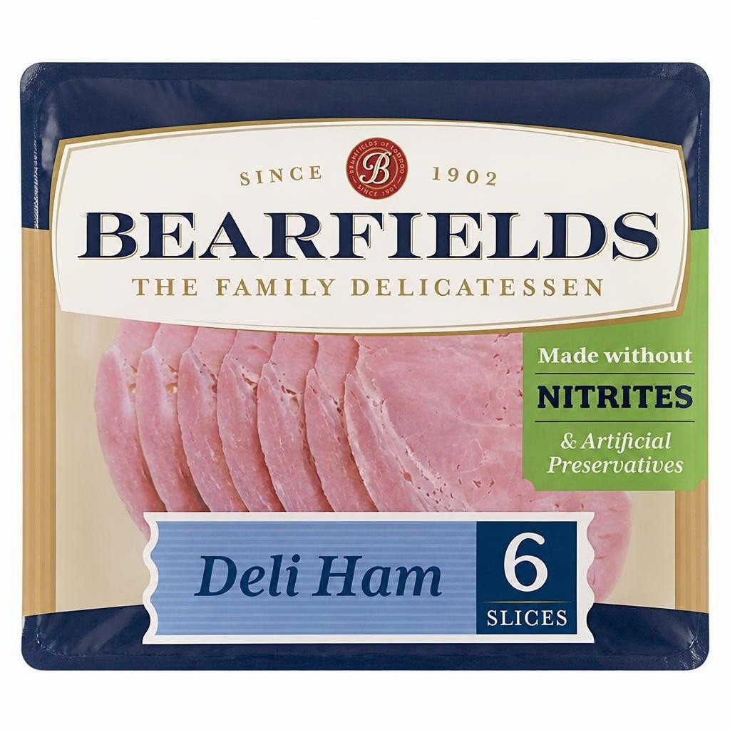 Bearfields Carved Deli Ham 100g