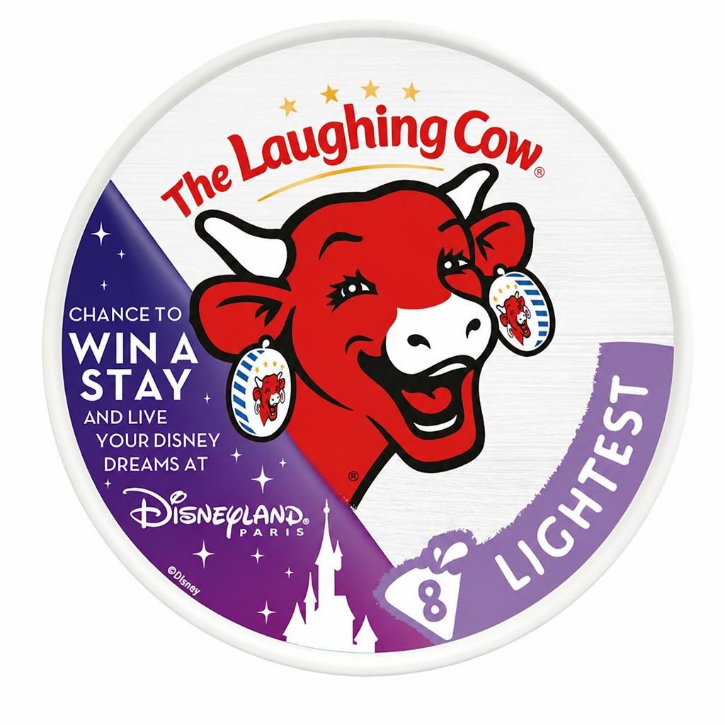 The Laughing Cow Lightest Cheese Spread Triangles x8 120g