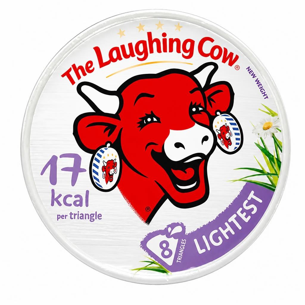 The Laughing Cow Lightest Cheese Spread Triangles x8 120g