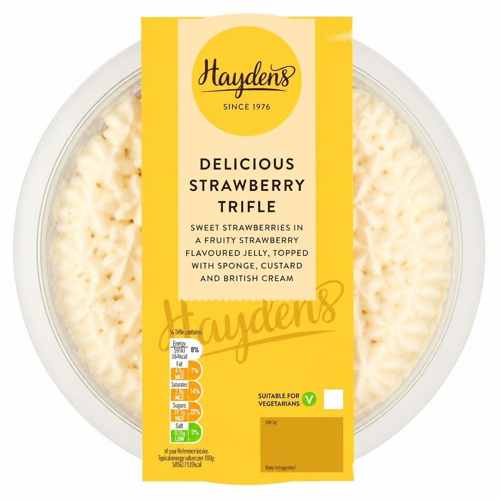 Hayden's Strawberry Trifle Dessert 472g