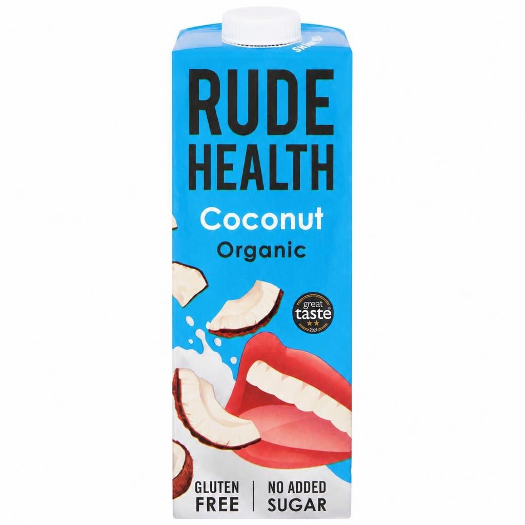 Rude Health Organic Coconut Longlife Dairy Free Drink 1L