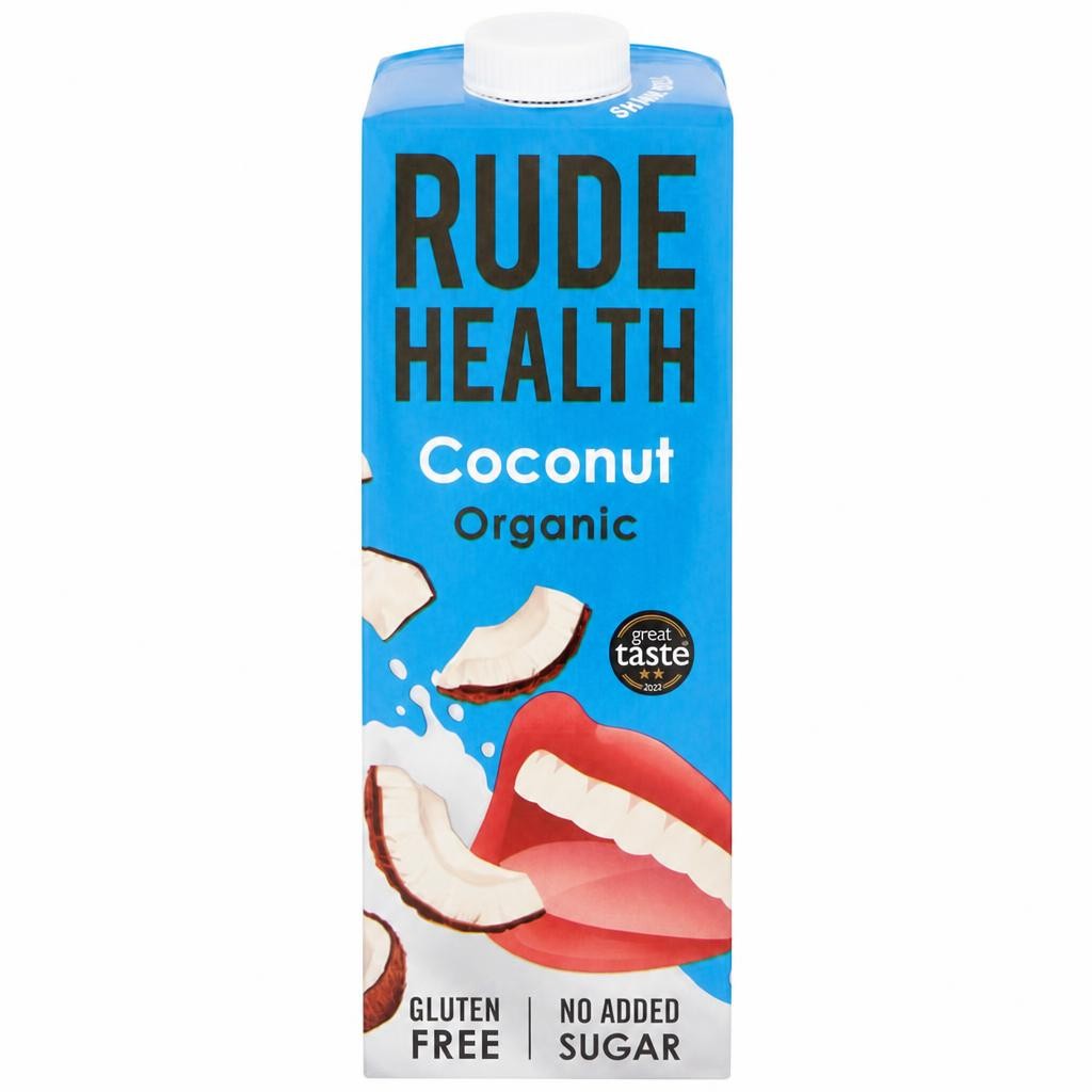 Rude Health Organic Coconut Longlife Dairy Free Drink 1L