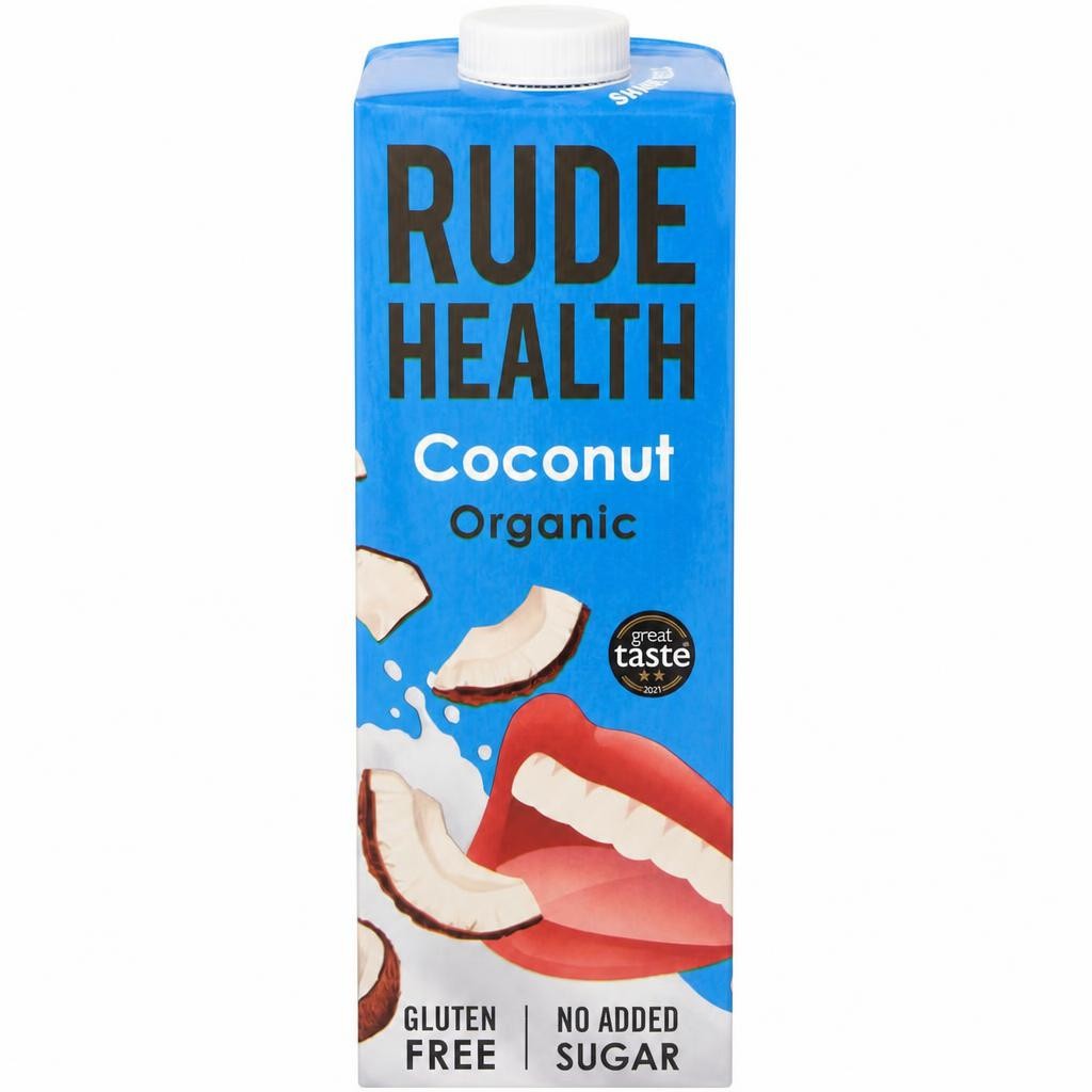 Rude Health Organic Coconut Longlife Dairy Free Drink 1L