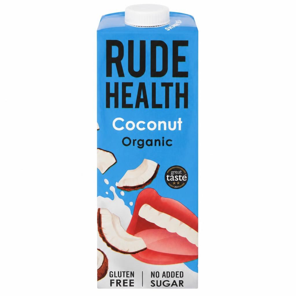 Rude Health Organic Coconut Longlife Dairy Free Drink 1L