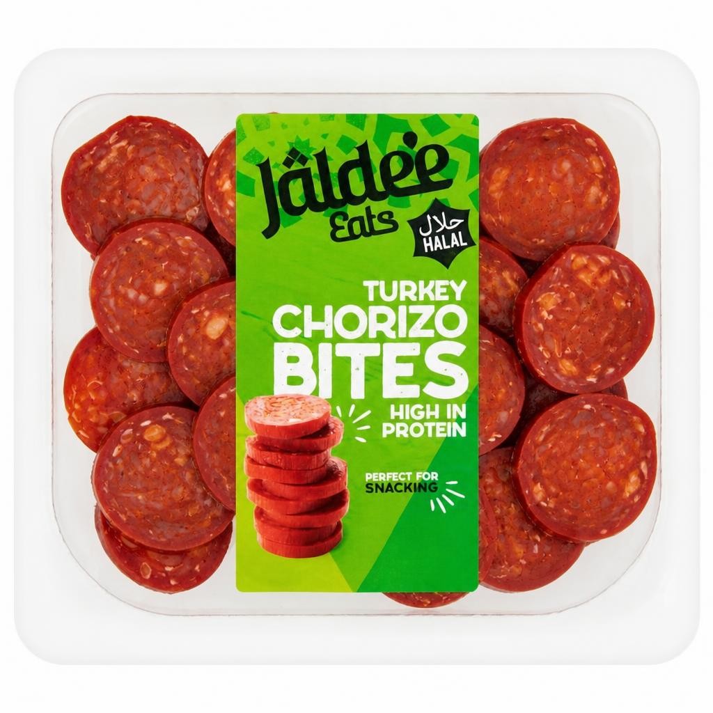Jaldee Eats Turkey Chorizo Bites 80g