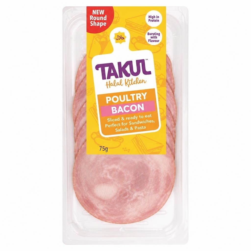 Takul Halal Kitchen Poultry Bacon 75g