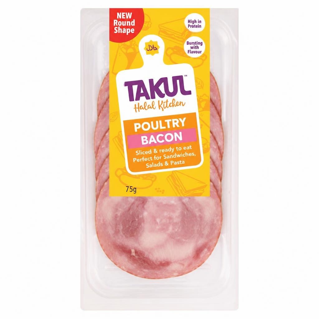 Takul Halal Kitchen Poultry Bacon 75g