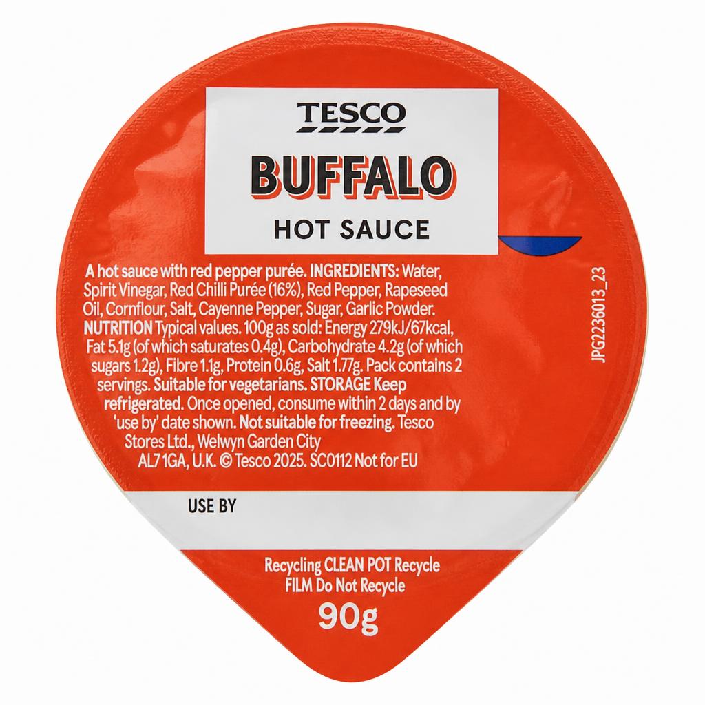 Tesco Buffalo Hot Sauce Dip 90g
