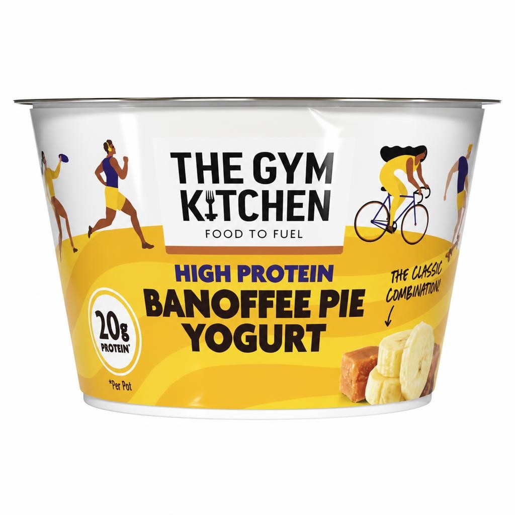 The Gym Kitchen High Protein Banoffee Pie Yogurt 200g