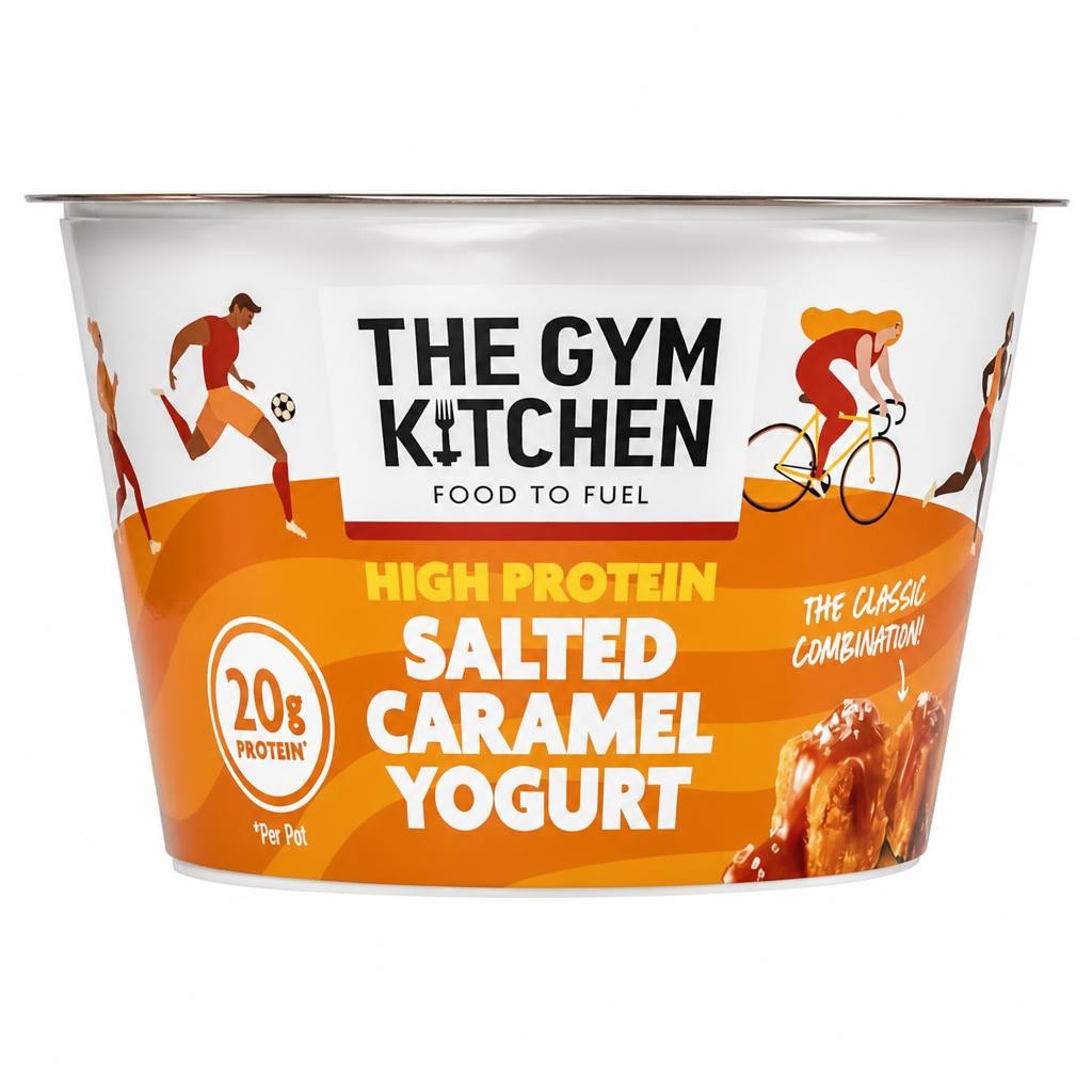 The Gym Kitchen High Protein Salted Caramel Yogurt 200g