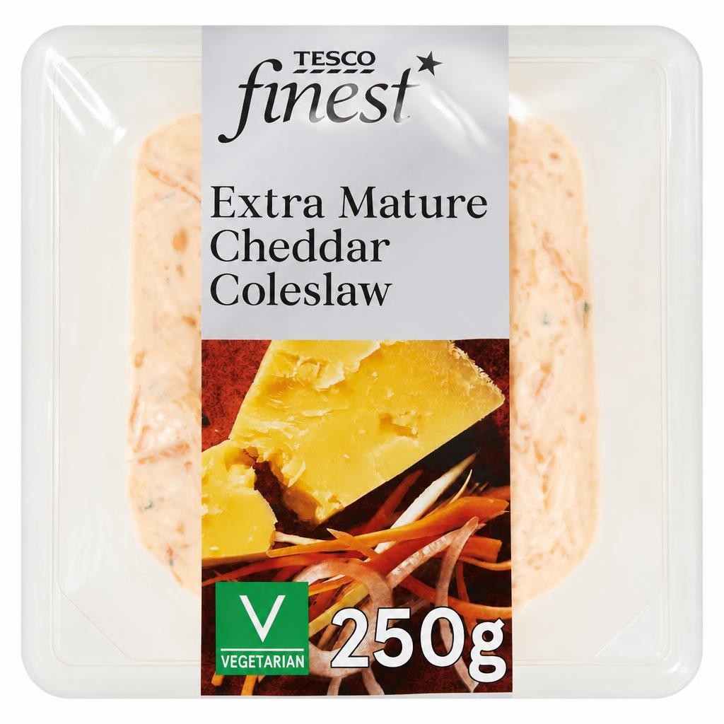 Tesco Finest Extra Mature Cheddar Coleslaw 250g