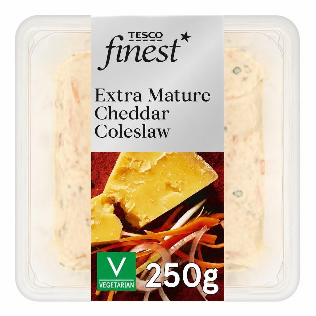 Tesco Finest Extra Mature Cheddar Coleslaw 250g