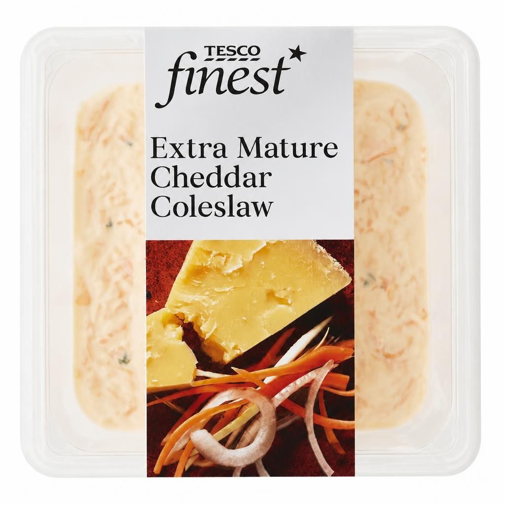 Tesco Finest Extra Mature Cheddar Coleslaw 250g