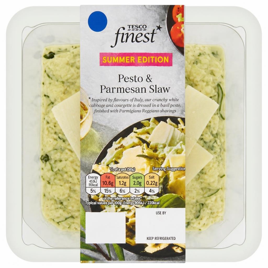 Tesco Finest Pesto & Parmesan Slaw 250g
