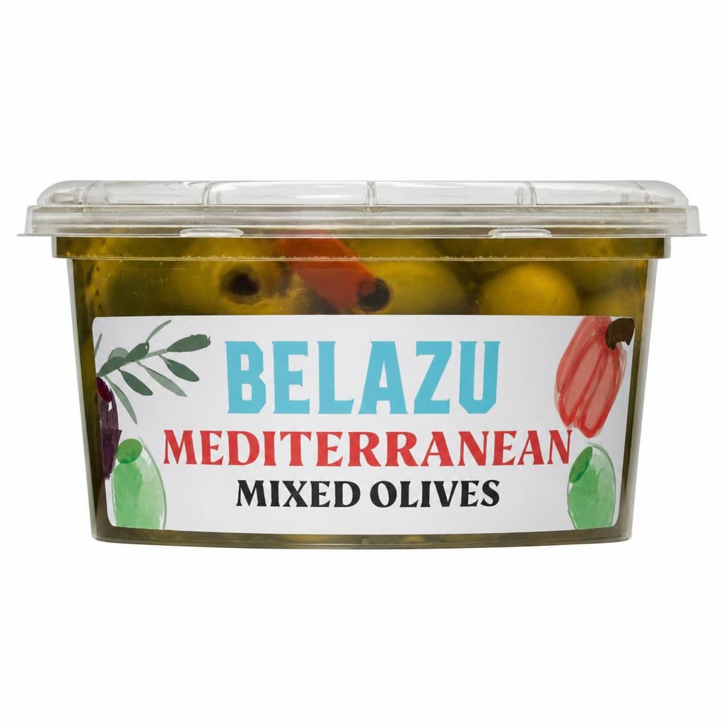 Belazu Mediterranean Mixed Olives 310g