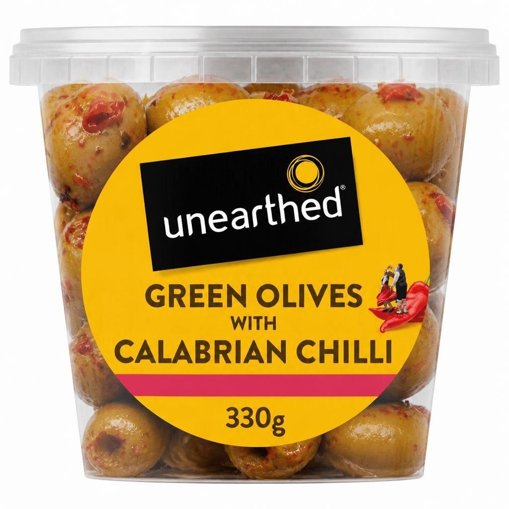 Unearthed Chilli Olives 330g