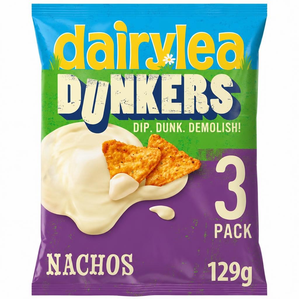 Dairylea Dunkers Nacho Cheese Snacks 3 x 43g