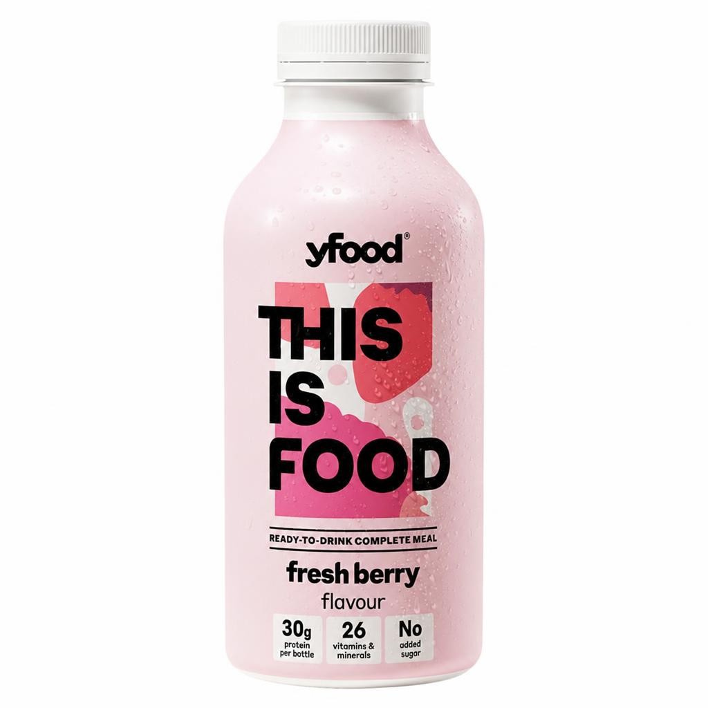 yfood Ready-to-Drink Complete Meal - Fresh Berry 500ml