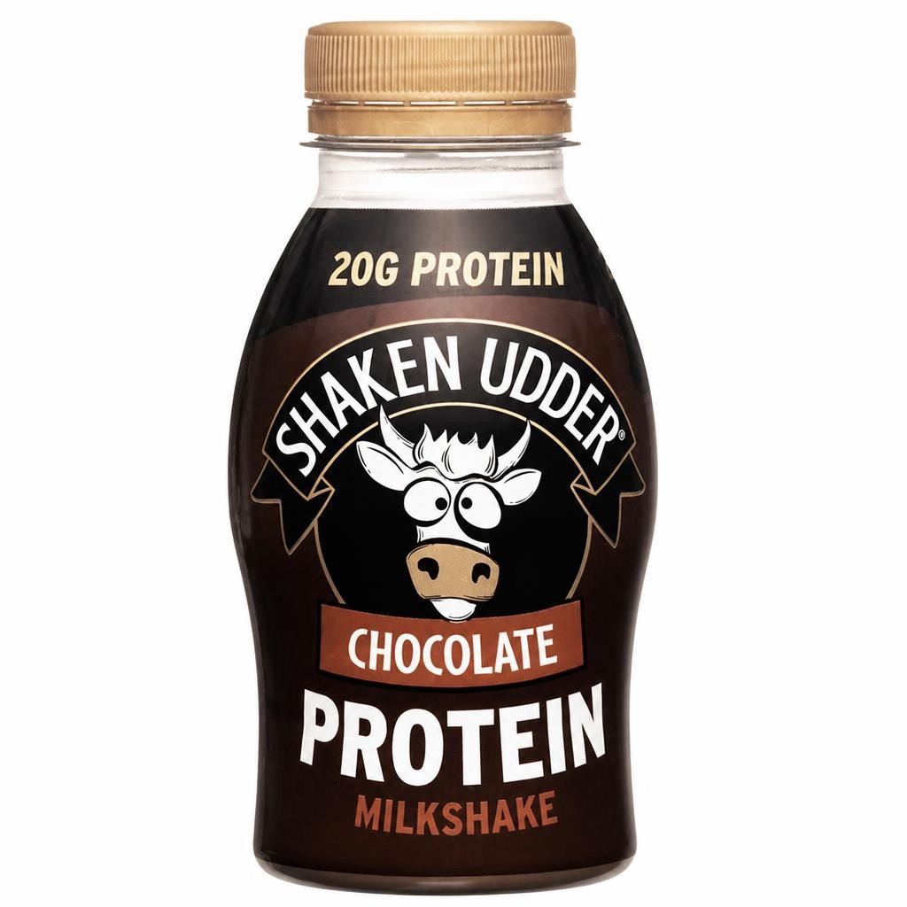 Shaken Udder Chocolate Protein Milkshake 330ml