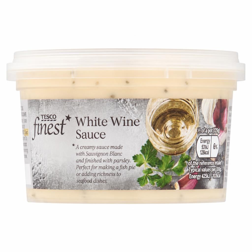 Tesco Finest White Wine Sauce 250g