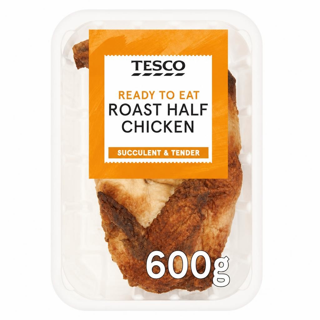 Tesco Roast Half Chicken 600g
