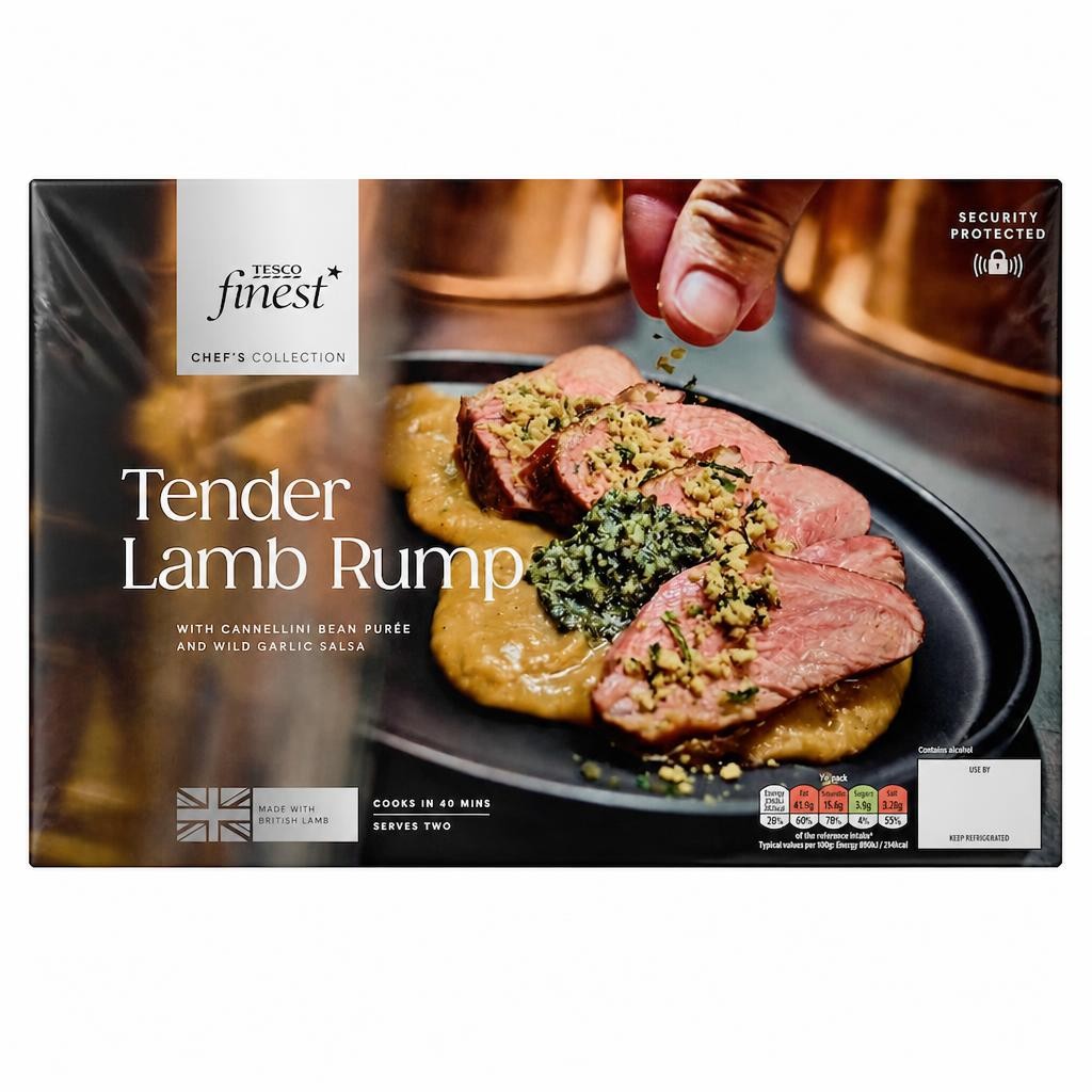 Tesco Finest Chef's Collection Tender Lamb Rump 640g