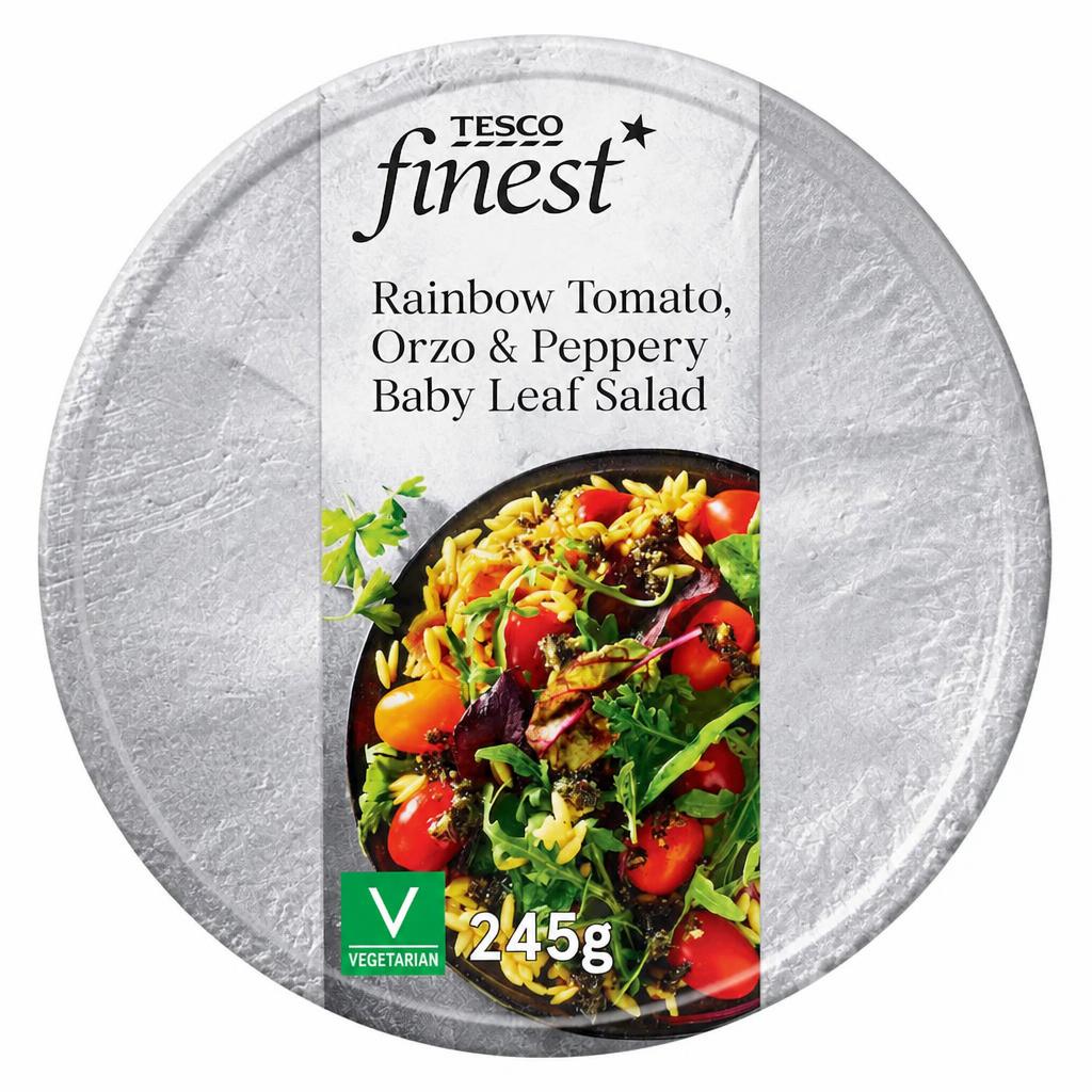 Tesco Finest Peppery Rainbow Tomato Side Salad 245g