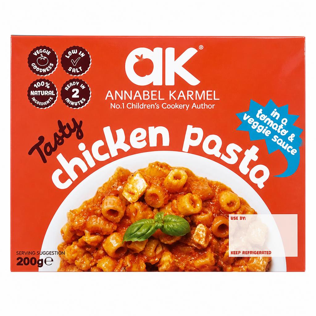 Annabel Karmel Tasty Chicken Pasta in a Tomato & Veggie Sauce 200g