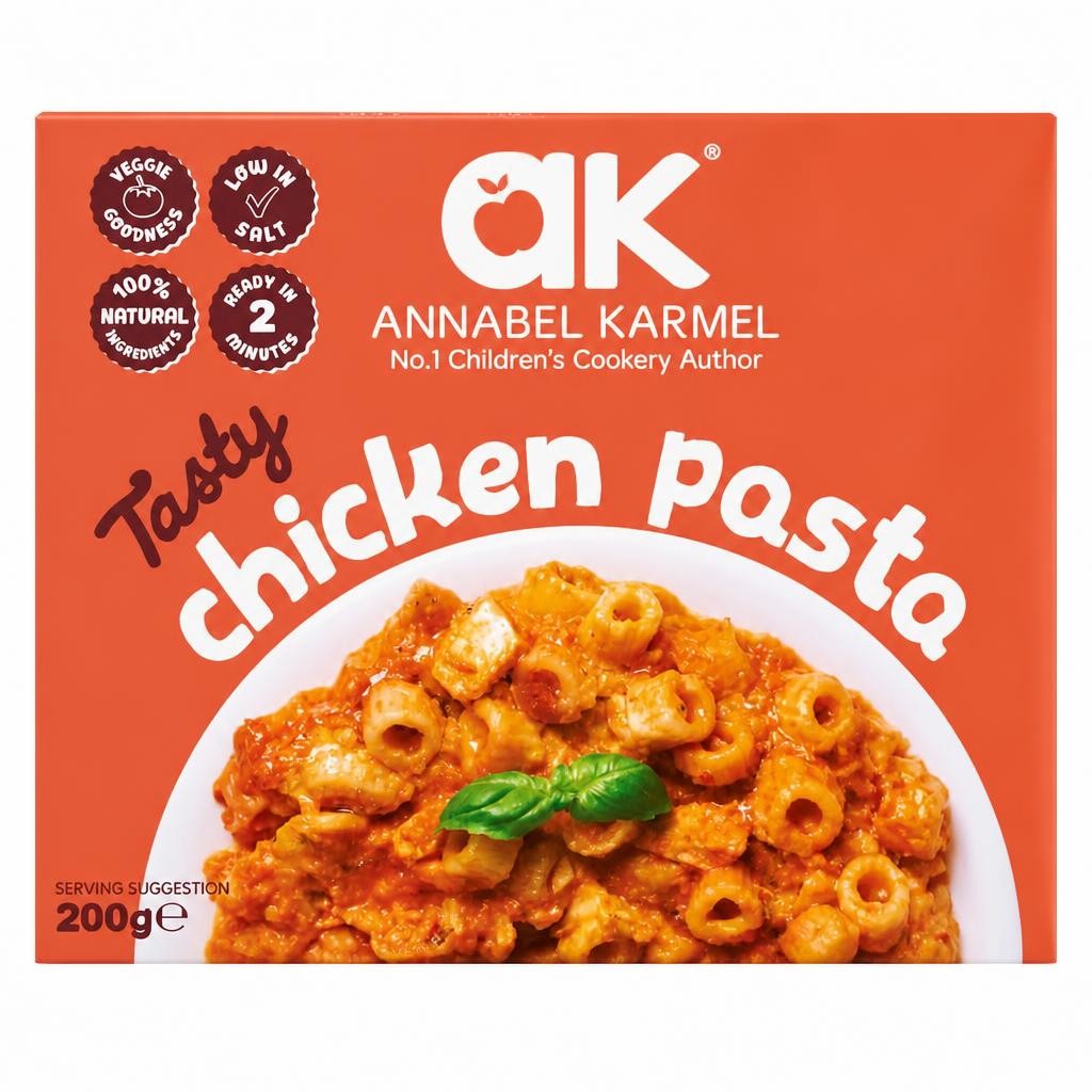Annabel Karmel Tasty Chicken Pasta in a Tomato & Veggie Sauce 200g