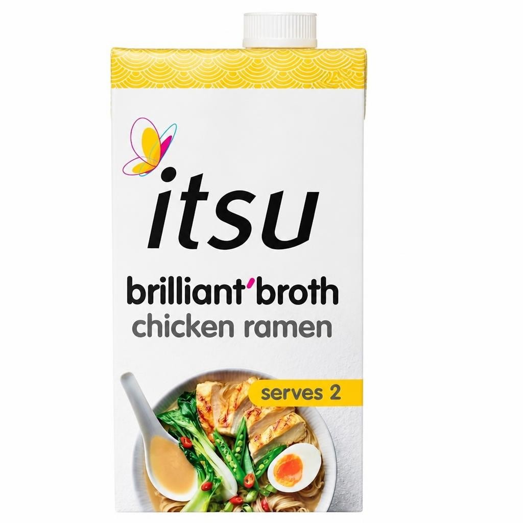 itsu chicken ramen brilliant broth serves 2 500ml