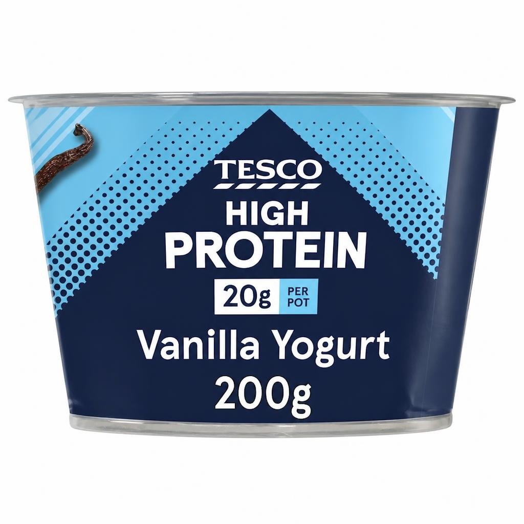 Tesco High Protein Vanilla Yogurt 200g