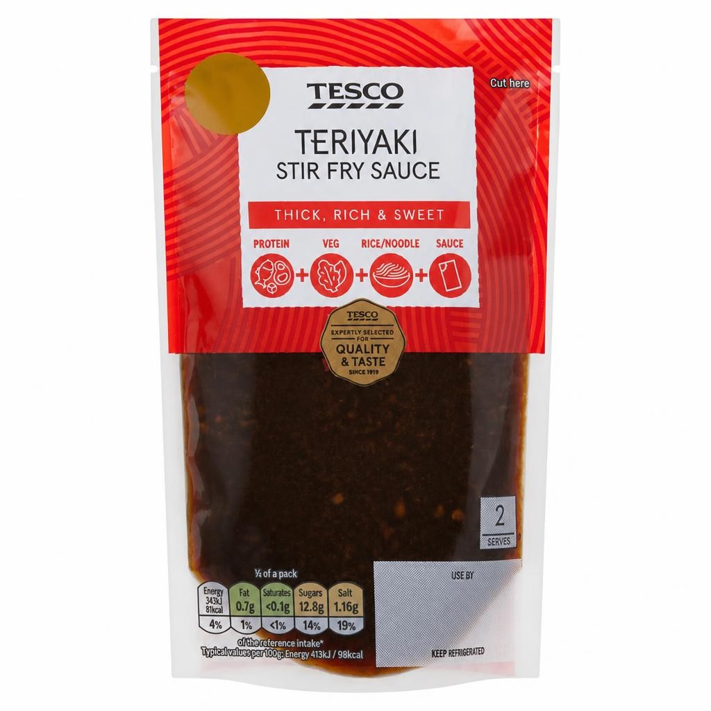 Tesco Teriyaki Stir Fry Sauce 165g