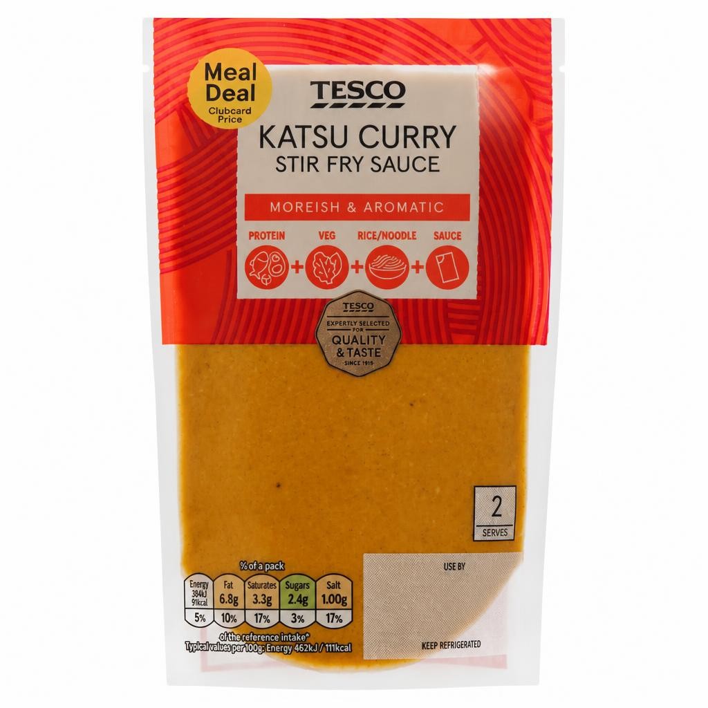 Tesco Katsu Stir Fry Sauce 165g