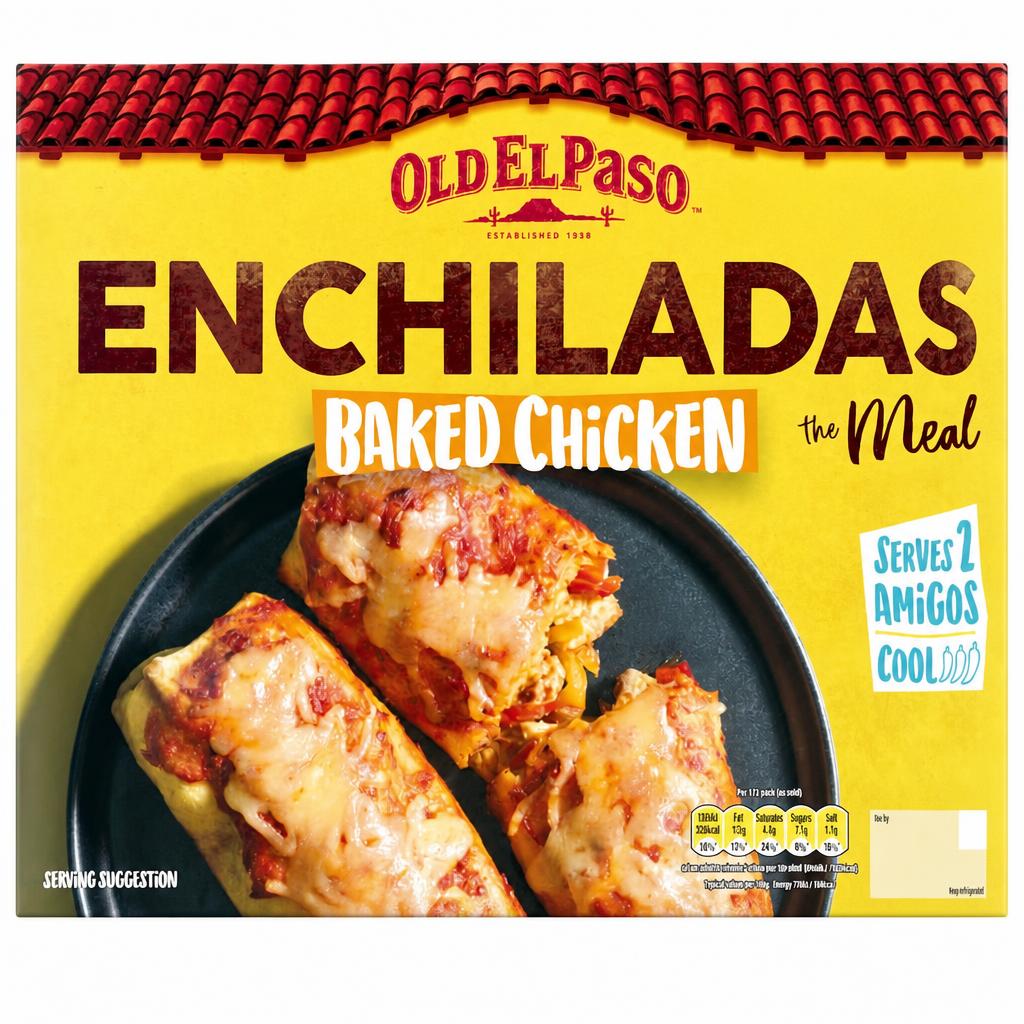 Old El Paso Enchiladas Baked Chicken 490g