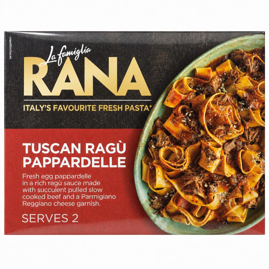 La Famiglia Rana Tuscan Ragu Pappardelle 814g