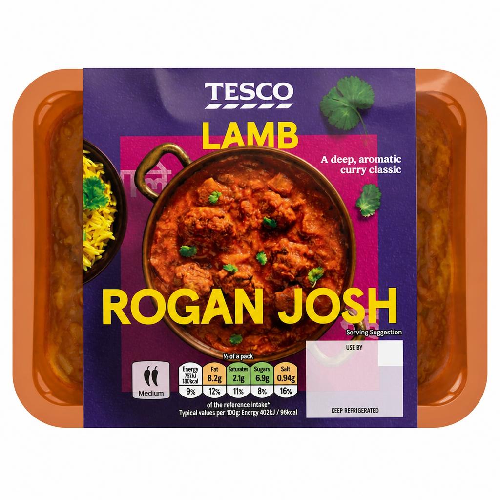 Tesco Lamb Rogan Josh 400g