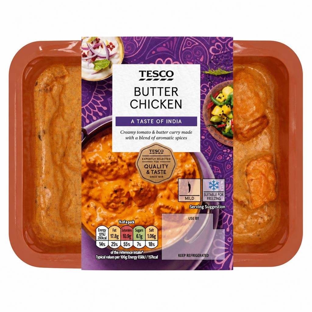 Tesco Butter Chicken 400G