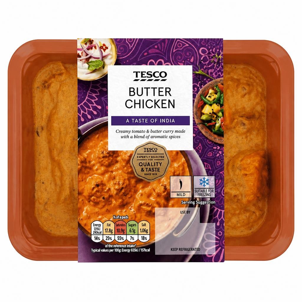 Tesco Butter Chicken 400G