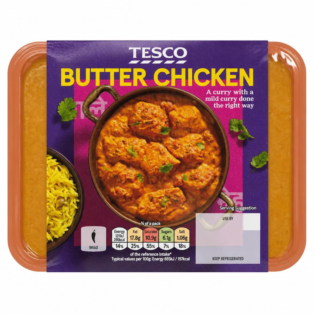 Tesco Butter Chicken 400G