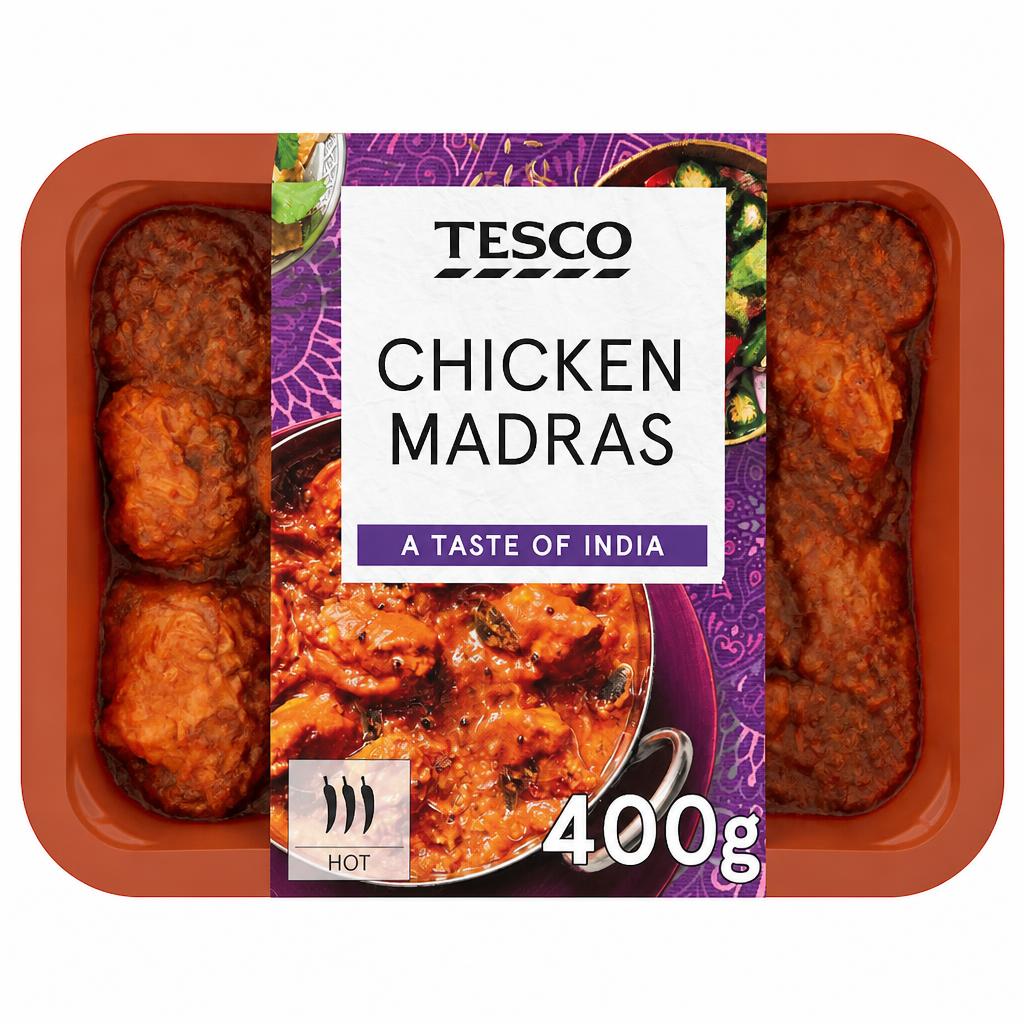 Tesco Chicken Madras 400g