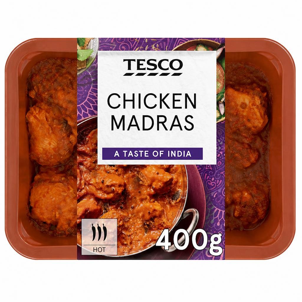 Tesco Chicken Madras 400g