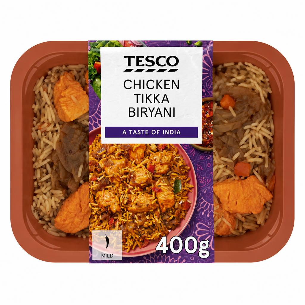 Tesco Chicken Tikka Biryani 400g