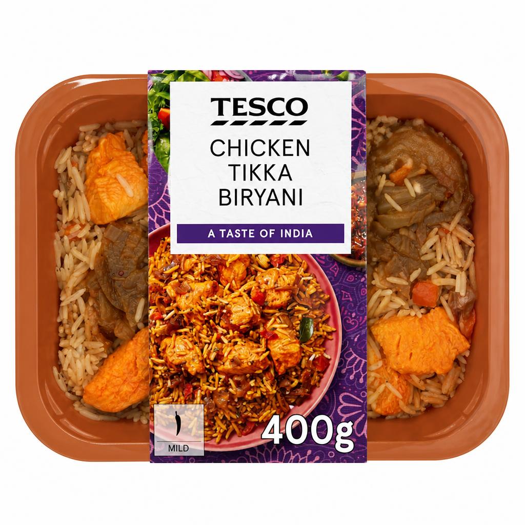 Tesco Chicken Tikka Biryani 400g