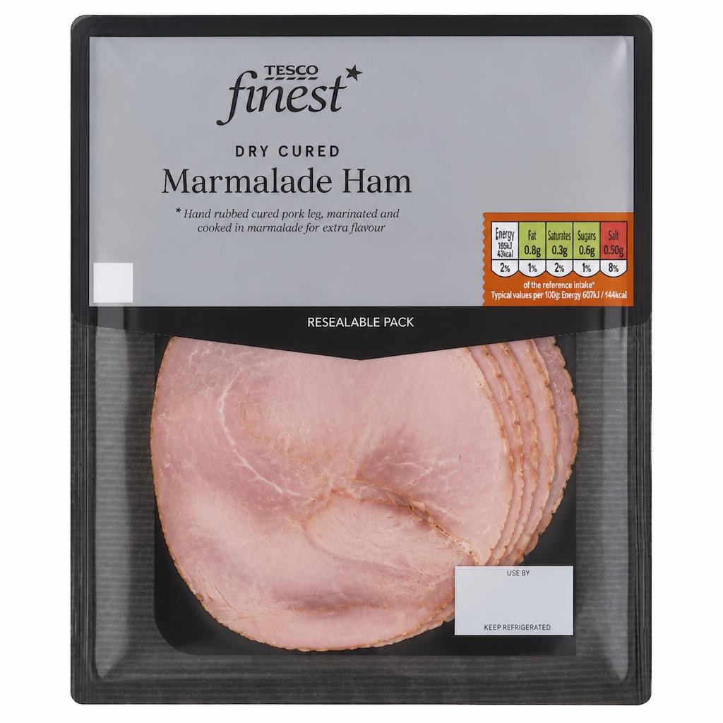 Tesco Finest Dry Cured Marmalade Ham 120g