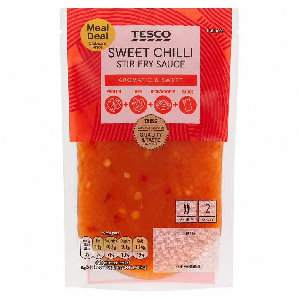 Tesco Sweet Chilli Stir Fry Sauce 165g