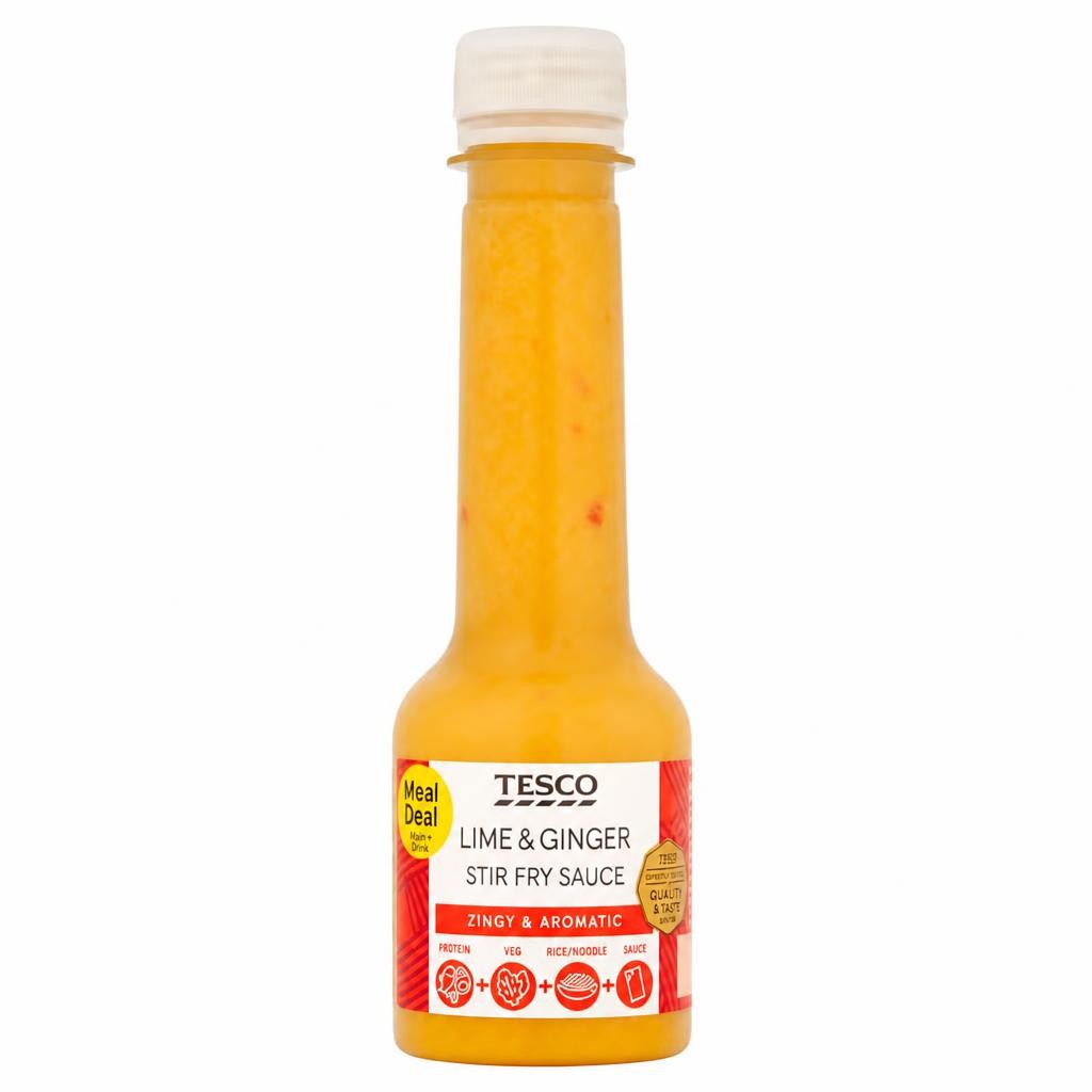 Tesco Lime & Ginger Stir Fry Sauce 165g