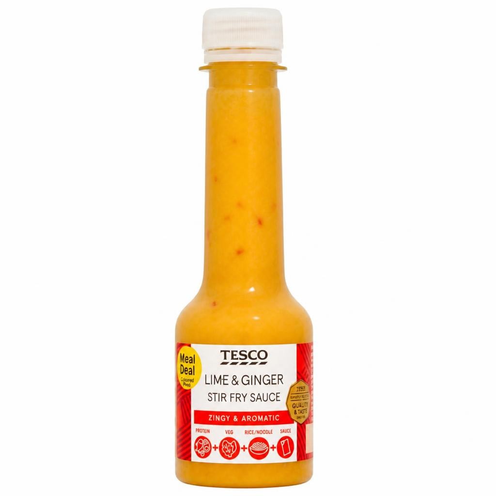 Tesco Lime & Ginger Stir Fry Sauce 165g